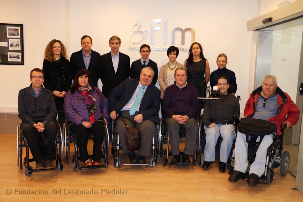 Candidatos de UPyD a la AlcaldÃa y a la Comunidad de Madrid durante su visita a las instalaciones de la FLM